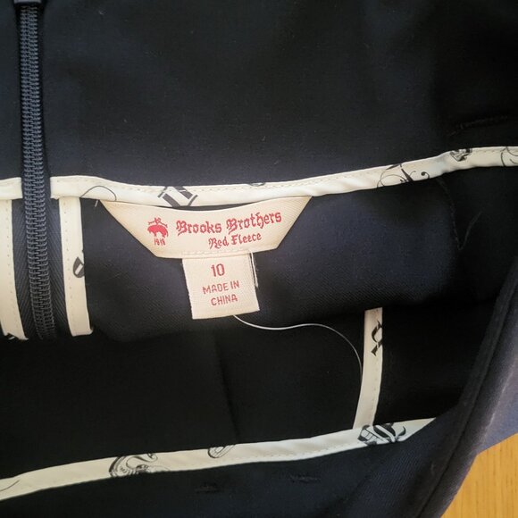 Brooks Brothers Red Fleece wool size 10 straight skirt - Picture 3 of 3